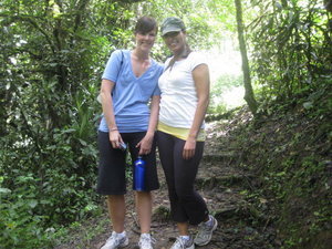 Candace and Karen in the Rainforest