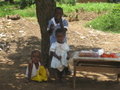 Kids in village of Lumino