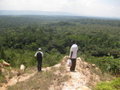 Stephen and Milton overlooking the Kakamega Rainforest