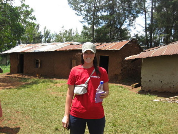 Candace at ACCES' Imbale School