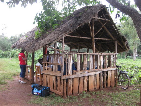 Staff room at ACCES' Imbale School