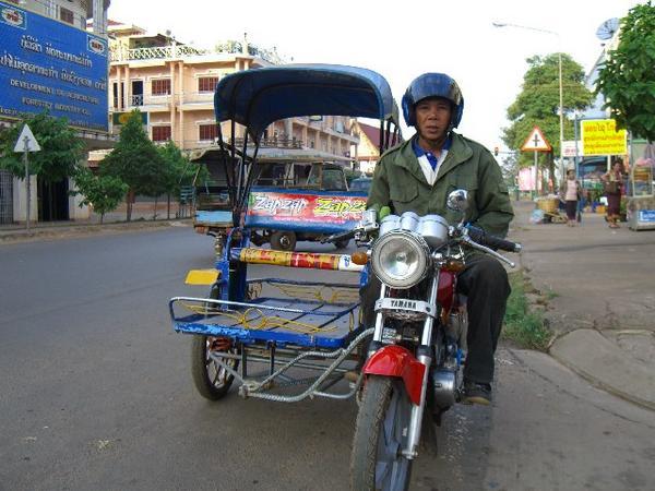 Motorcycle Taxi in Pakse