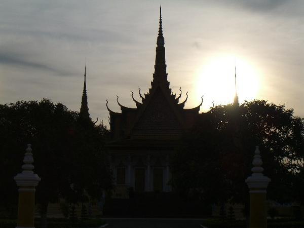 Sunset at the Palace