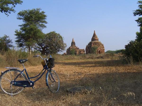Temples by bike