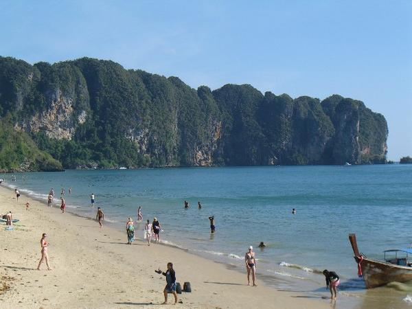 Yes, Au Nang is a nice beach