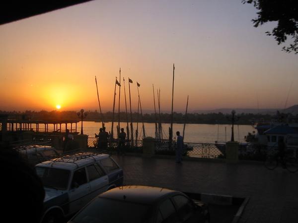 Sunset at Luxor