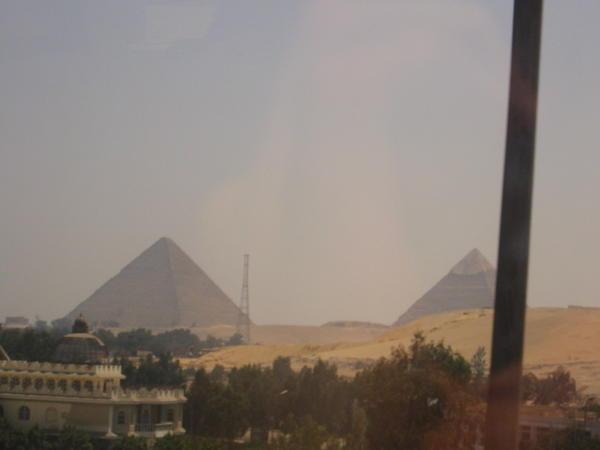 Pyramids - seen on Bus tour