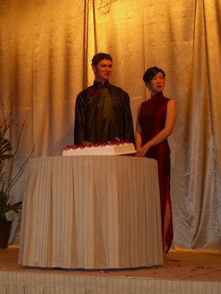 Couple in Chinese attire