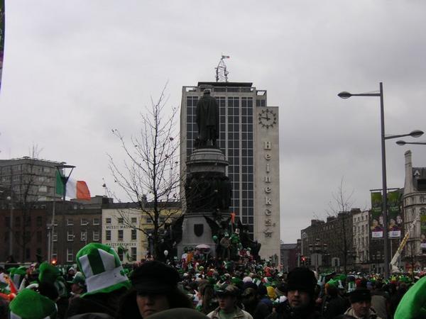 The masses at the parade