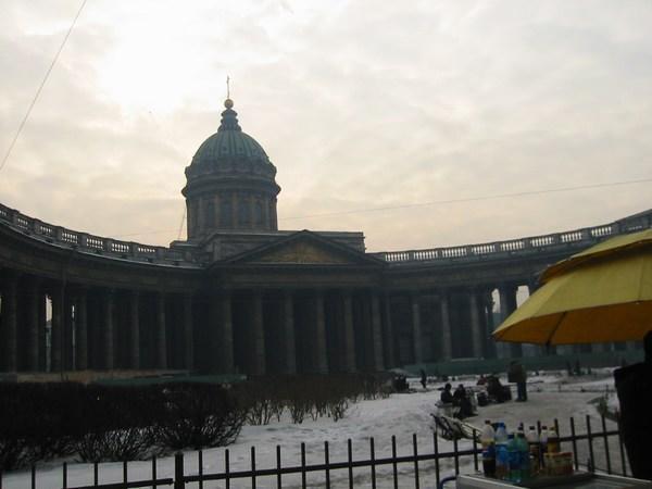 Monument along Nevsky Prospekt