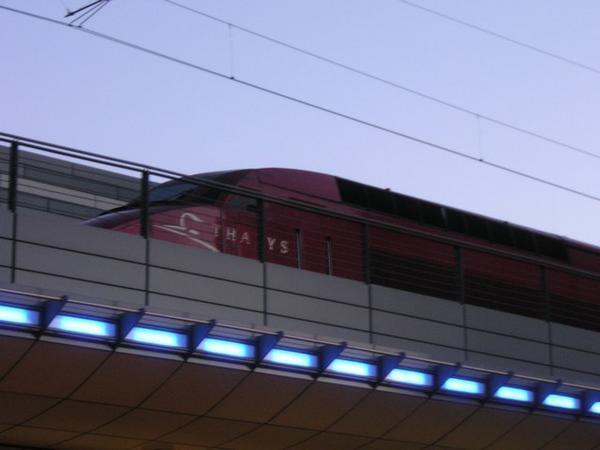 Thalys Hight Speed Train to Paris and London
