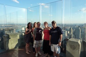 The gang at Top of the Rock