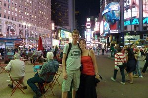 Us at Times Square