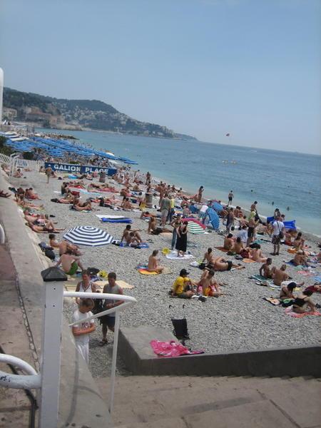 Beaches in Nice