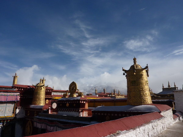 Buddhist bells on the roof