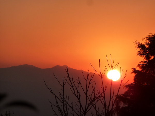 Sun rise Nepali style