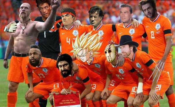 The Dutch team according the Colombians...