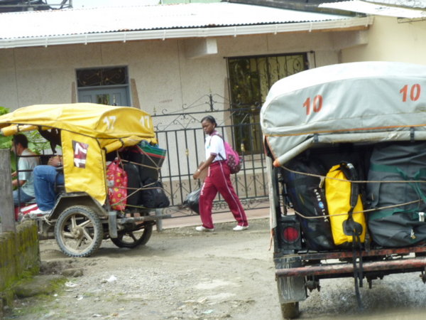 Mototaxis in Guapi