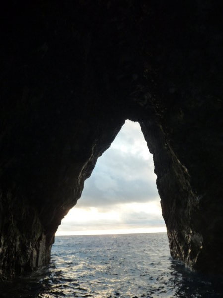 View from a cave