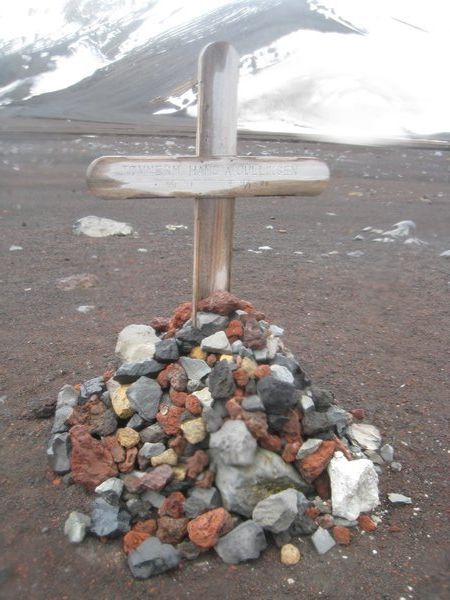 Typical Antarctic Grave