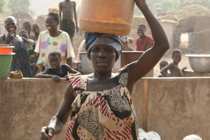 Lady with Water