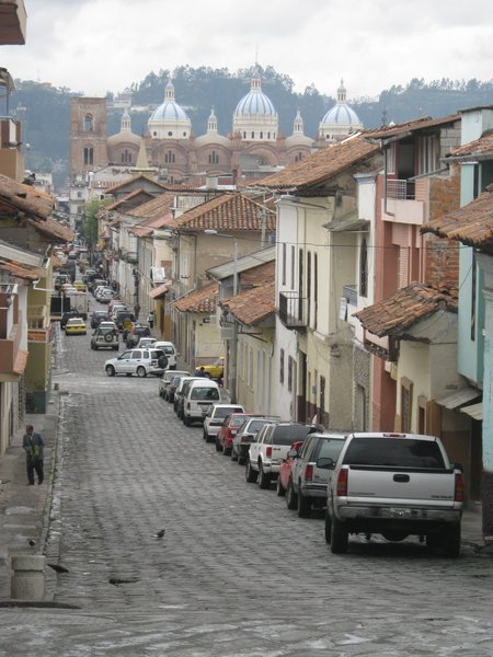 Street Scene in Cuenca