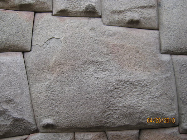 12 sided stone Inca Wall