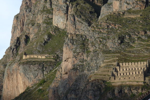 Incan ruins in Ollataytambo