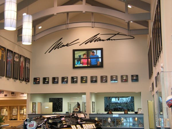 Entry to Mark Martin museum