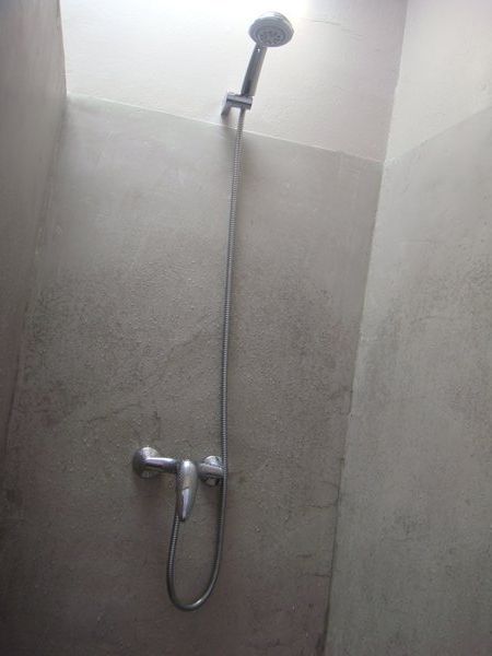 Our cement shower
