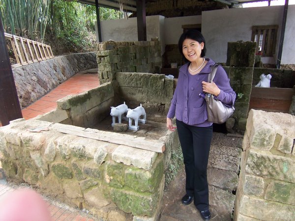 Grace with Pigs