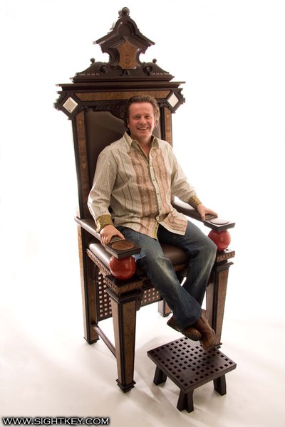 Phil on his Throne
