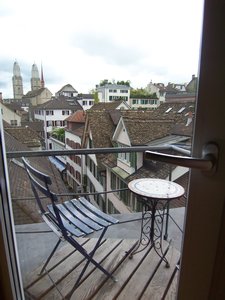 Our Patio over Zurich