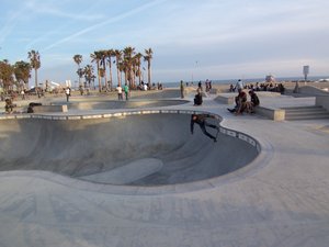 Skater in Venice Beach