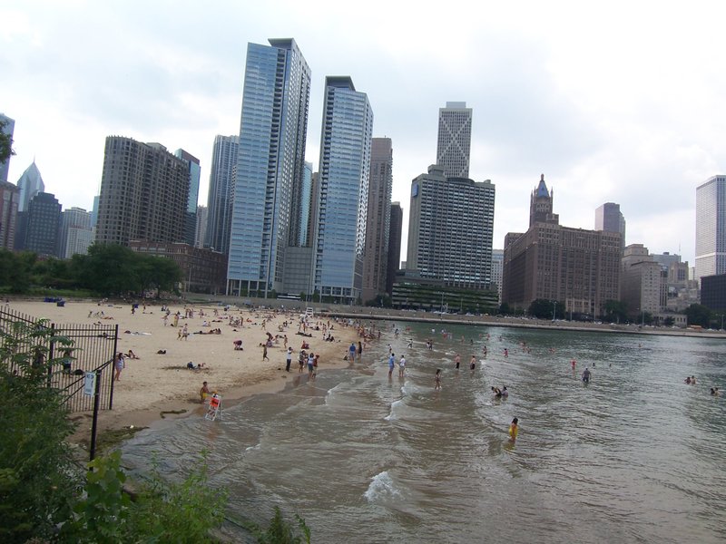Chicago Beach Scene