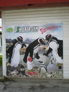 Even penguins need to work out