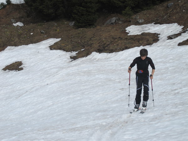 die 1. Skitour Stuhlalm