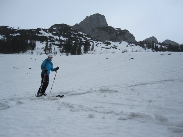 die 1. Skitour Stuhlalm