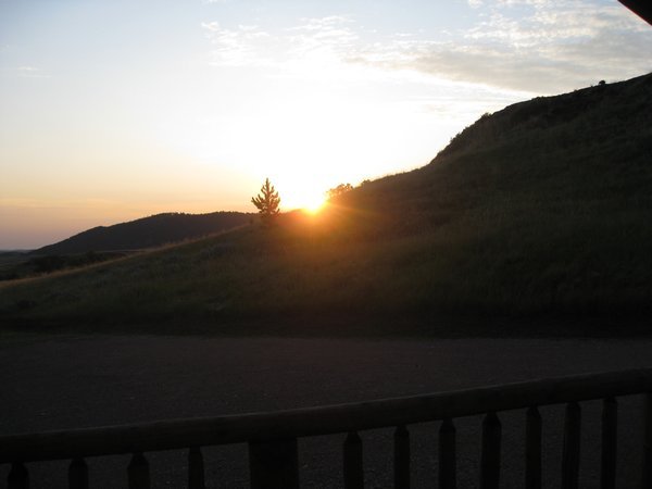 Sunrise-Cabin View