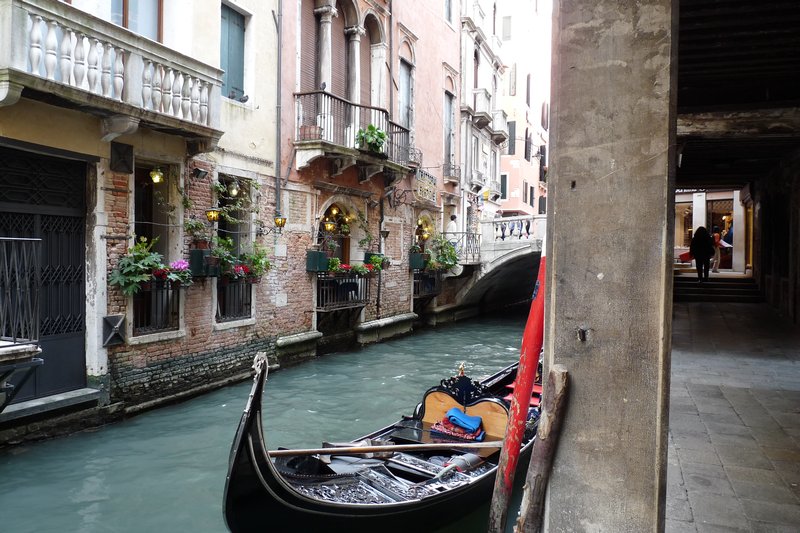 Gondola and canal