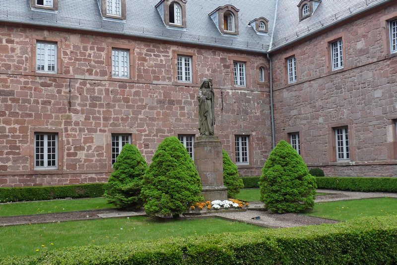 Courtyard of St. Odile