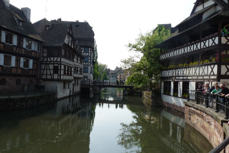 Beautiful view of "Petite France" in Strasbourg