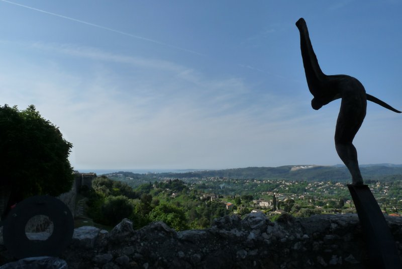 From the walls of St. Paul de Vence