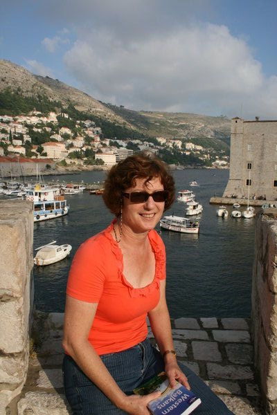 Catherine with LP at Dubrovnik