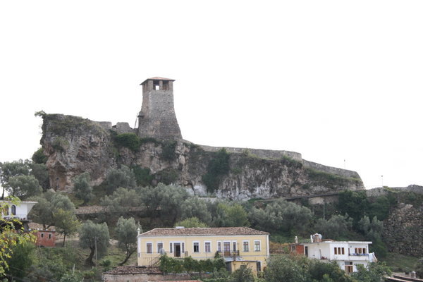 Kruja castle remains