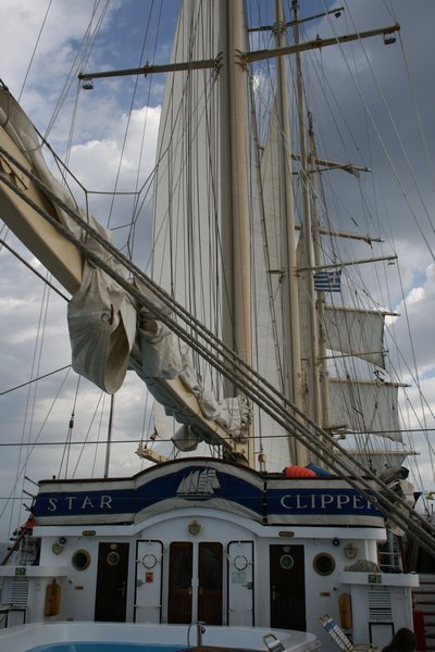 Star Clipper under sail