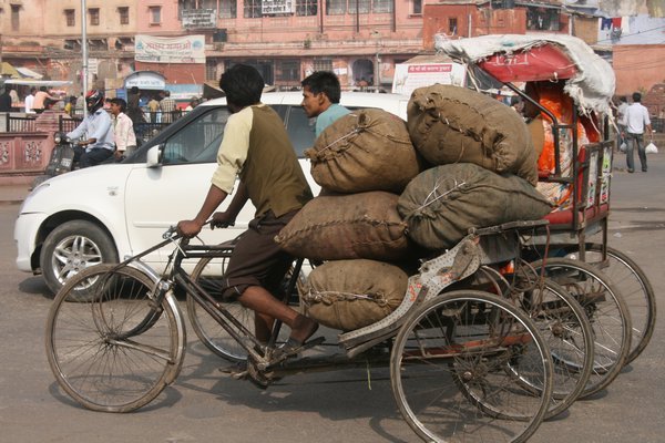 Bike of burden, Jaipur