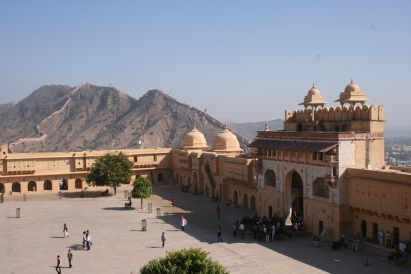 Amber Fort, palace and battlements