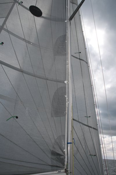 under sail