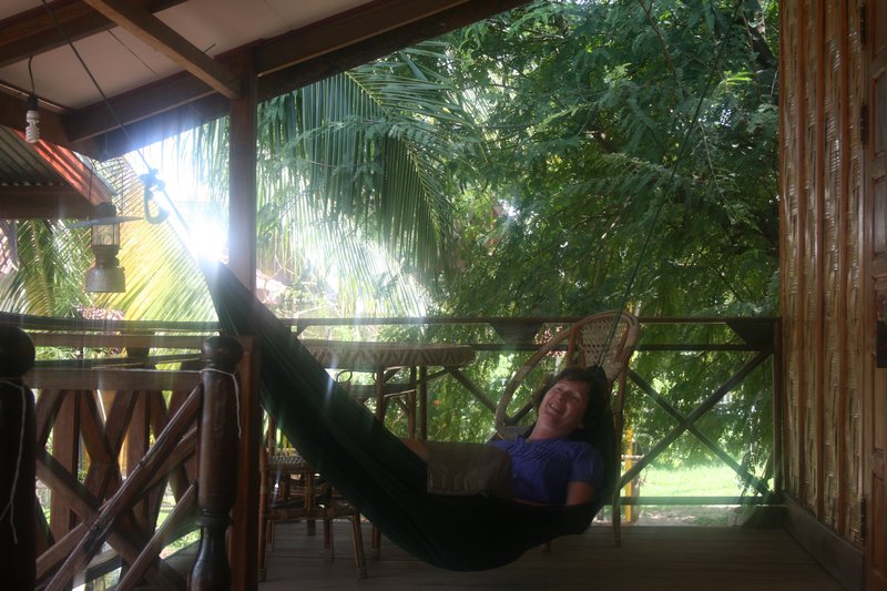 Catherine - obligatory hammock rest